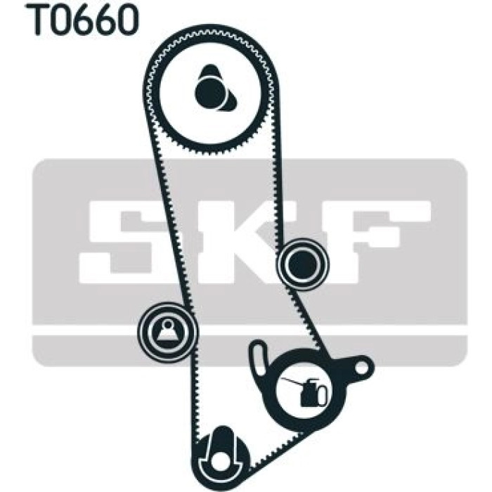 SKF Zahnriemensatz VKMA 91201 SKF Zahnriemensatz VKMA 91201