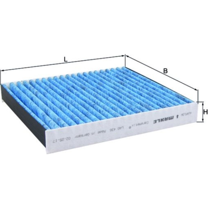 LAO 436 MAHLE Innenraumfilter 436, Aktivkohlefilter, antiallergisch, antibakteriell – u. a. für Peugeot 4008, 4007 (VU_, VV_), 4007 Van – OE Nummer 98139428 - l LAO 436 MAHLE Innenraumfilter 436, Aktivkohlefilter, antiallergisch, antibakteriell – u. a. für Peugeot 4008, 4007 (VU_, VV_), 4007 Van – OE Nummer 98139428 - l
