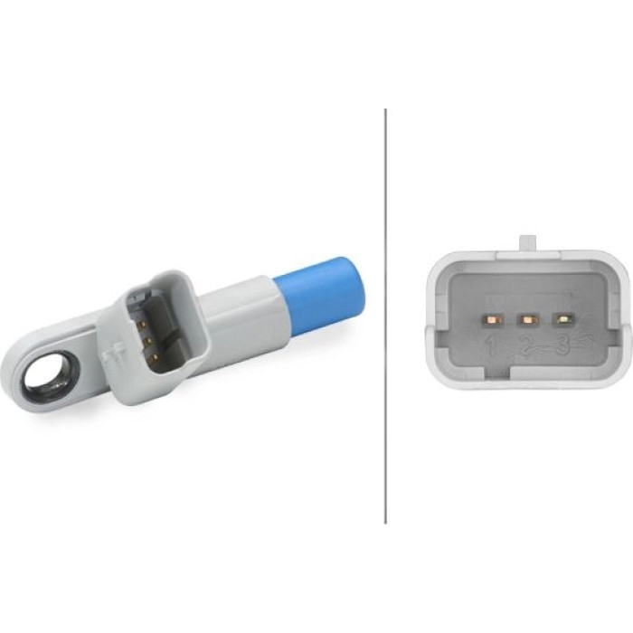 HELLA Sensor, Nockenwellenposition 6PU 009 121-381 HELLA Sensor, Nockenwellenposition 6PU 009 121-381