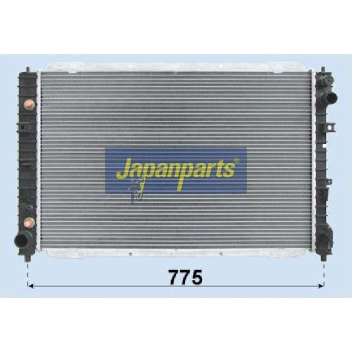 Japanparts Motorkühler RDA053105 Japanparts Motorkühler RDA053105