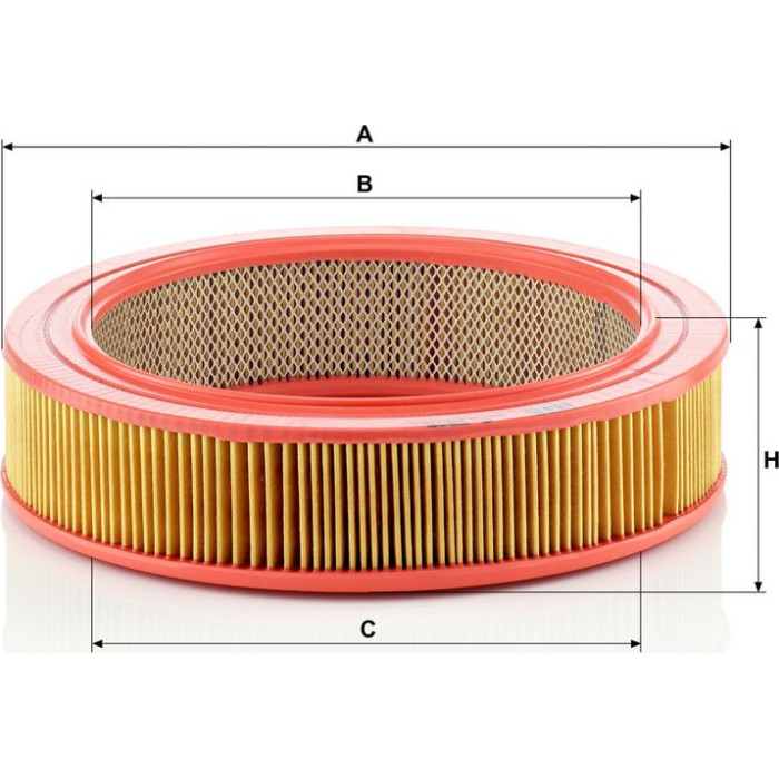 MANN-FILTER Luftfilter C 2645 MANN-FILTER Luftfilter C 2645