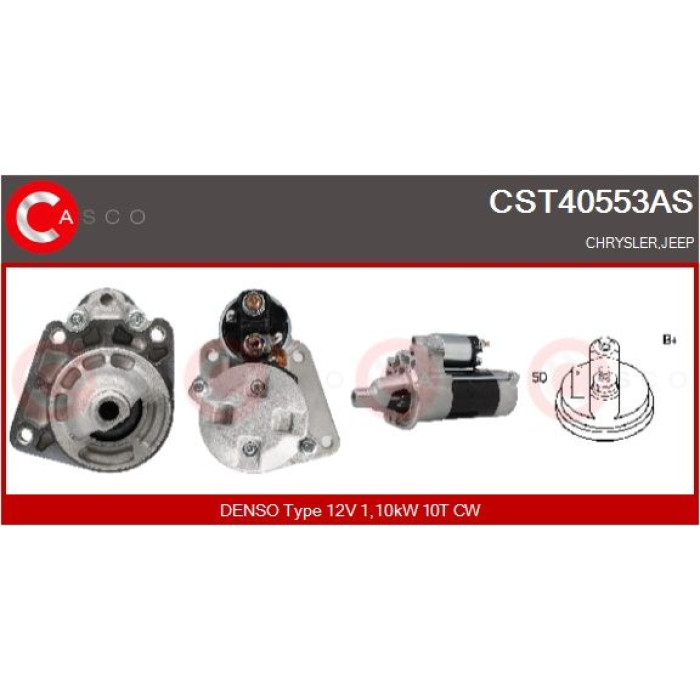 CASCO Anlasser CST40553AS CASCO Anlasser CST40553AS