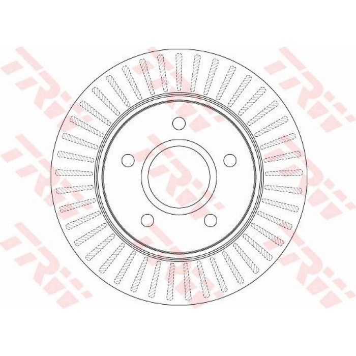 TRW Bremsscheibe Chrysler P. Grand Voyager 2.8 Crd 07 DF6253S TRW Bremsscheibe Chrysler P. Grand Voyager 2.8 Crd 07 DF6253S