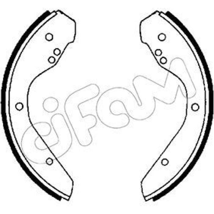CIFAM Bremsbackensatz 153-460 CIFAM Bremsbackensatz 153-460