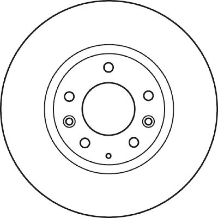 TRW Bremsscheibe Mazda S. 6 DF4974S TRW Bremsscheibe Mazda S. 6 DF4974S