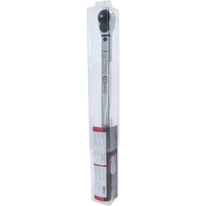 KS TOOLS Drehmomentschlüssel mit Ratsche 1/2 ERGOTORQUE®precision, 20-200 Nm 516.6542
