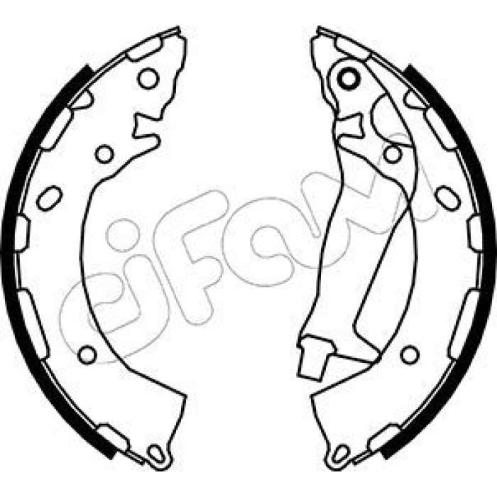 CIFAM Bremsbackensatz 153-189 CIFAM Bremsbackensatz 153-189