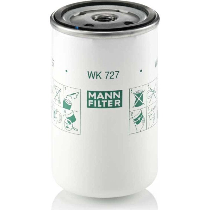 MANN-FILTER Kraftstofffilter LKW WK 727 MANN-FILTER Kraftstofffilter LKW WK 727