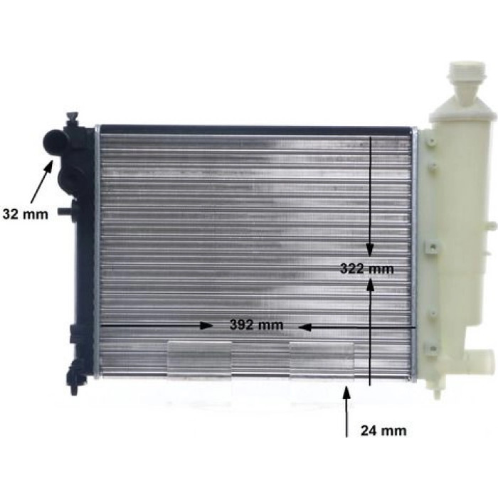 MAHLE Kühler, Motorkühlung CR 90 000S MAHLE Kühler, Motorkühlung CR 90 000S