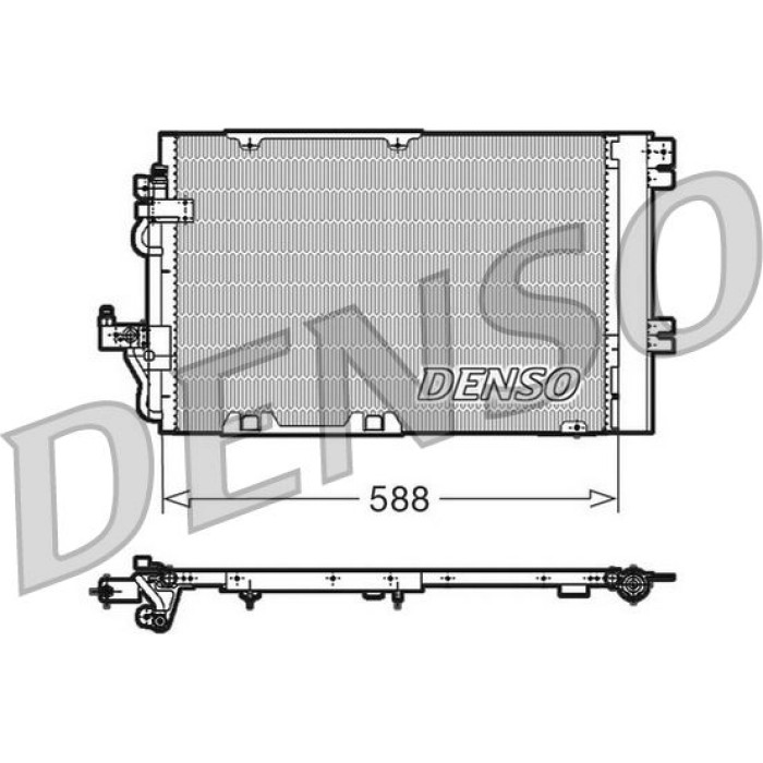 Denso Klimakondensator DCN20011 Denso Klimakondensator DCN20011