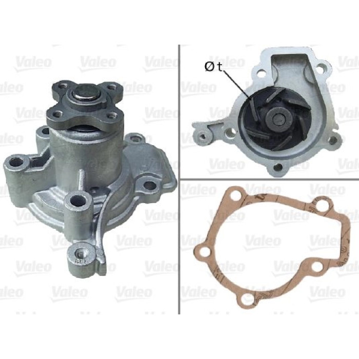Valeo Wasserpumpe / Kühlmittelpumpe 506818