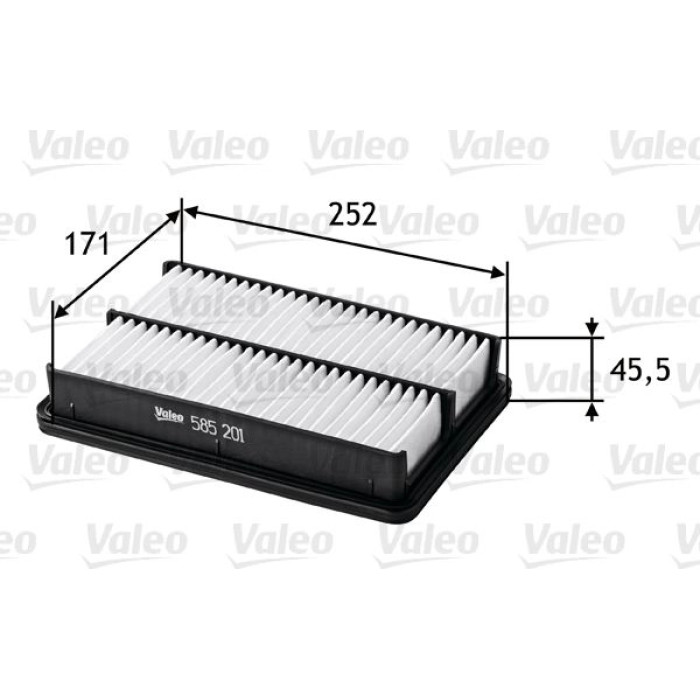 Valeo Luftfilter 585201