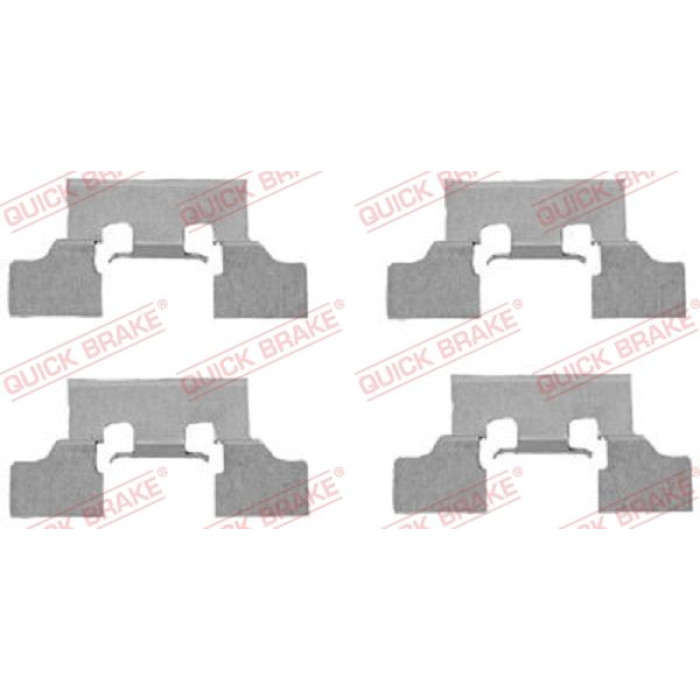 Quick Brake Montagesatz für Bremsbeläge 109-1647
