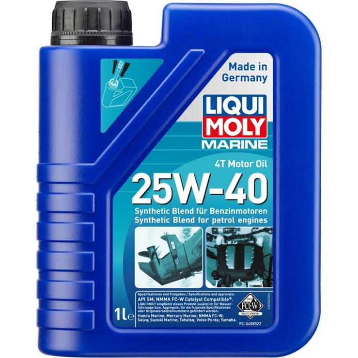 25026 Liqui Moly Marine 4T Motor Oil 25W-40 1 l 25026 25026 Liqui Moly Marine 4T Motor Oil 25W-40 1 l 25026