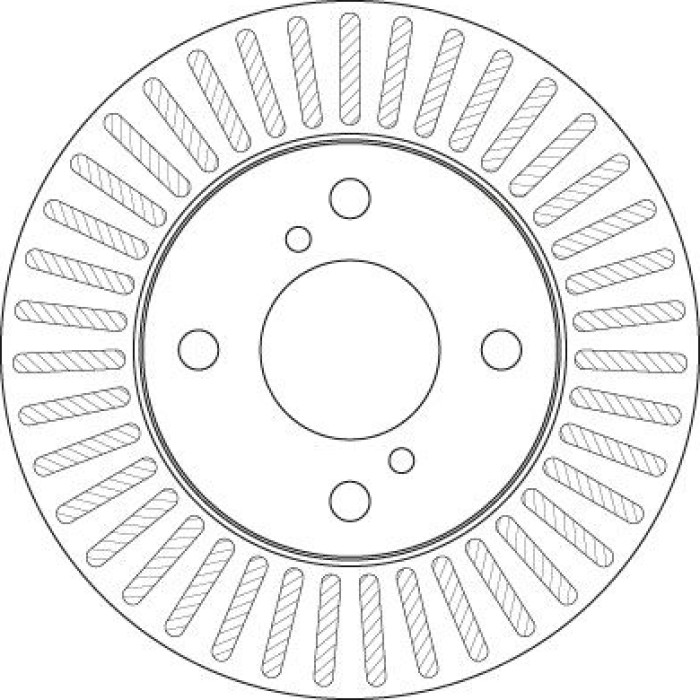 TRW Bremsscheibe Vorderachse DF6214