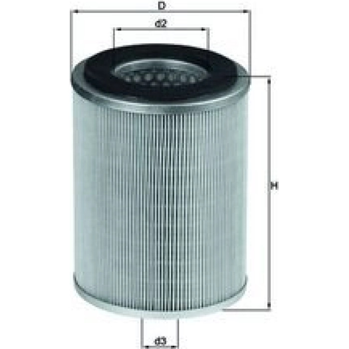 LX 830 MAHLE Luftfilter LX 830, Filtereinsatz, Höhe 175 mm – u. a. für Ford Maverick (UDS, UNS), Van, Nissan Urvan Kasten (E23) – OE Nummer 1112656 - l LX 830 MAHLE Luftfilter LX 830, Filtereinsatz, Höhe 175 mm – u. a. für Ford Maverick (UDS, UNS), Van, Nissan Urvan Kasten (E23) – OE Nummer 1112656 - l