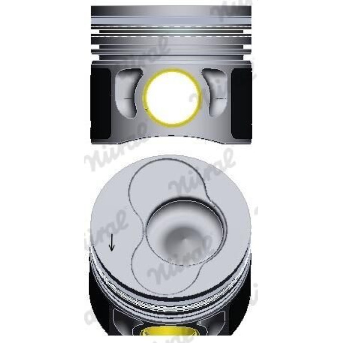 NÜRAL Kolben 87-114900-45 NÜRAL Kolben 87-114900-45