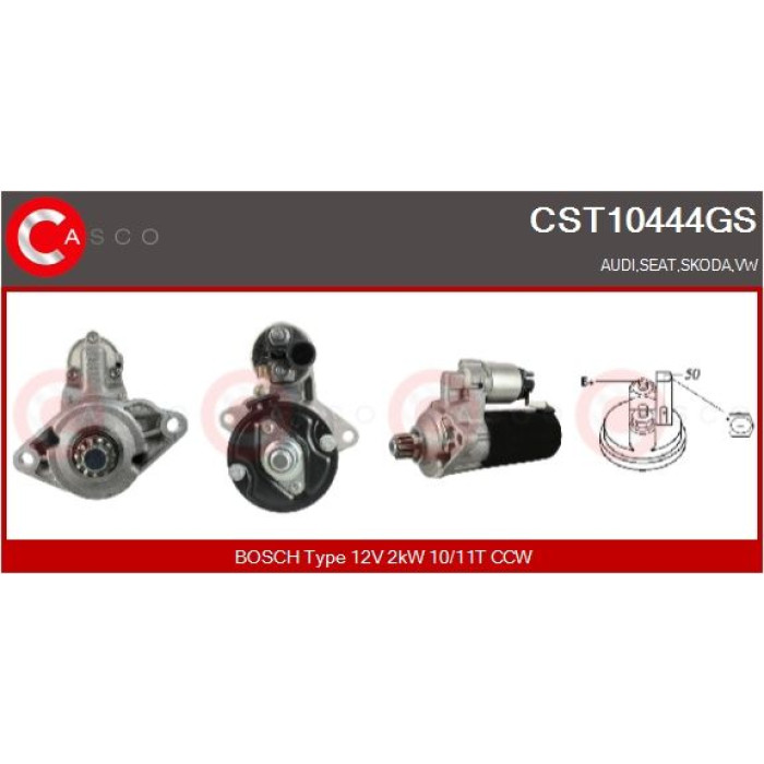 CASCO Anlasser CST10444GS