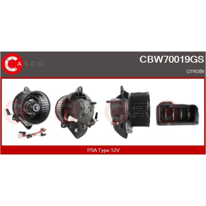 CASCO Motor, Lüfter CBW70019GS CASCO Motor, Lüfter CBW70019GS