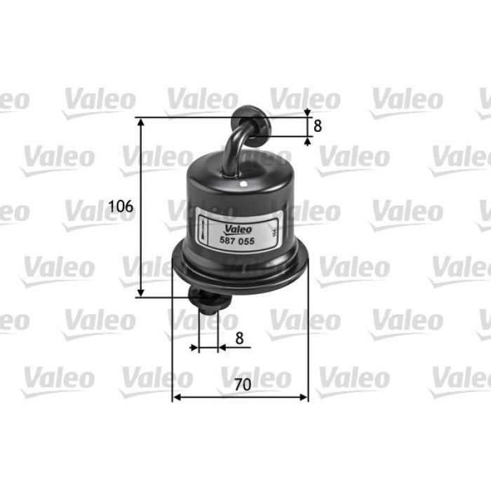 Valeo Kraftstofffilter 587055 Valeo Kraftstofffilter 587055