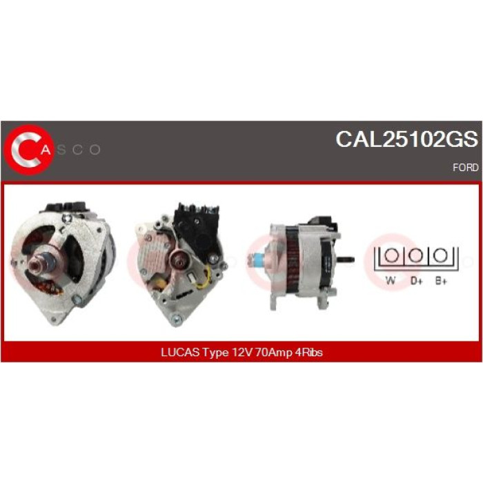 CASCO Generator CAL25102GS CASCO Generator CAL25102GS