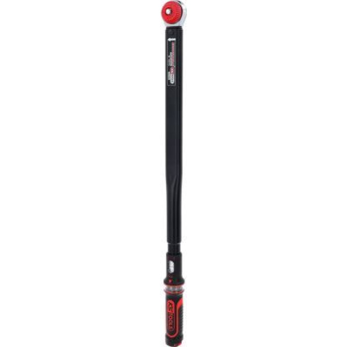 KS TOOLS Drehmomentschlüssel mit Ratsche und Drehrad 1/2 ERGOTORQUE®precision, 80-420 Nm 516.1482