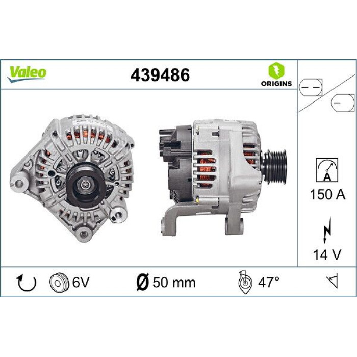 Valeo Lichtmaschine 439486