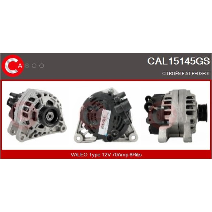 CASCO Generator CAL15145GS CASCO Generator CAL15145GS