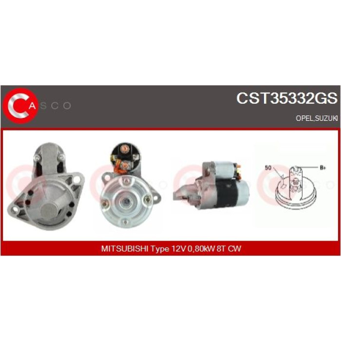 CASCO Anlasser CST35332GS CASCO Anlasser CST35332GS