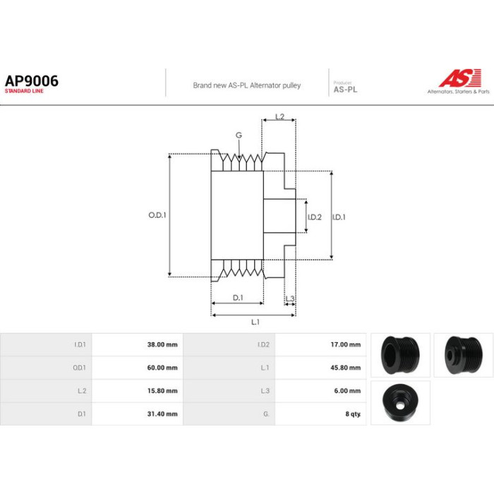 AS-PL Samen AP9006