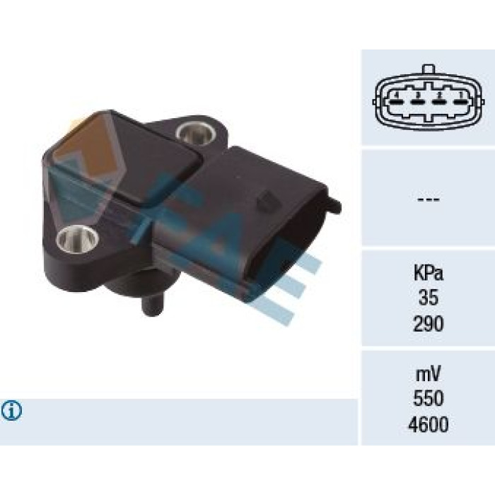 FAE Sensor, Saugrohrdruck 15213 FAE Sensor, Saugrohrdruck 15213