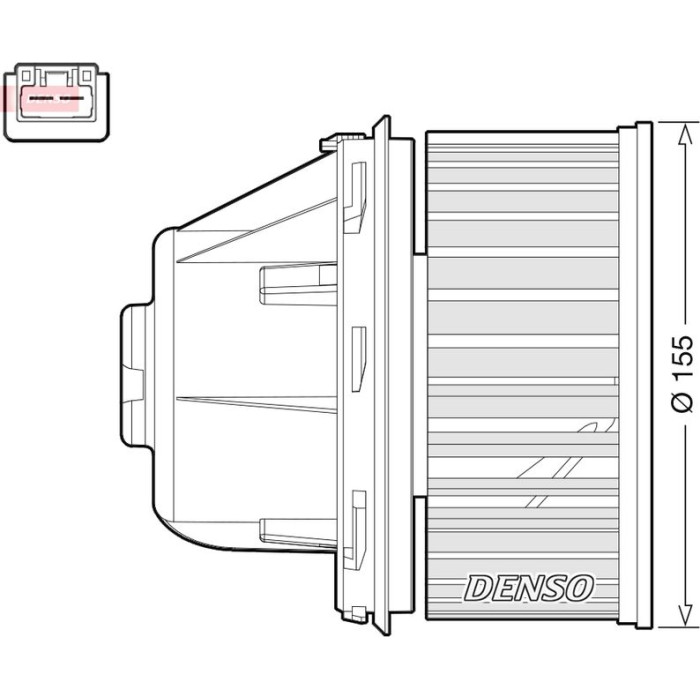 Denso Innenraumgebläse DEA10053 Denso Innenraumgebläse DEA10053
