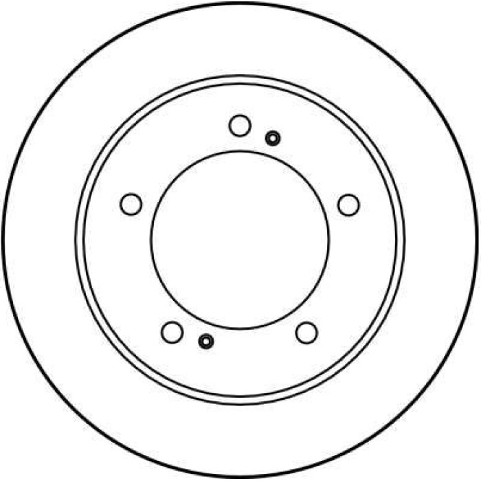 TRW Bremsscheibe Suzuki P.Samurai/Sierra/Sj 1.0-1.3 4X4 81-04 DF1953