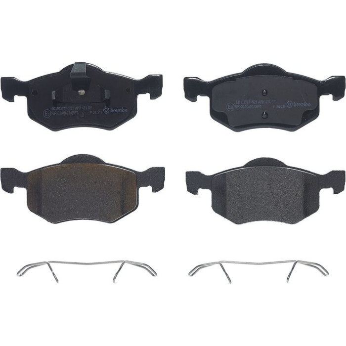 BREMBO Bremsklötze VA P 24 219 BREMBO Bremsklötze VA P 24 219
