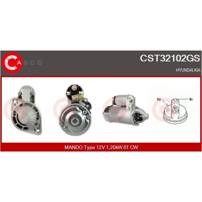 CASCO Anlasser CST32102GS