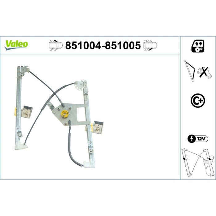 Valeo Fensterheber 851005 Valeo Fensterheber 851005