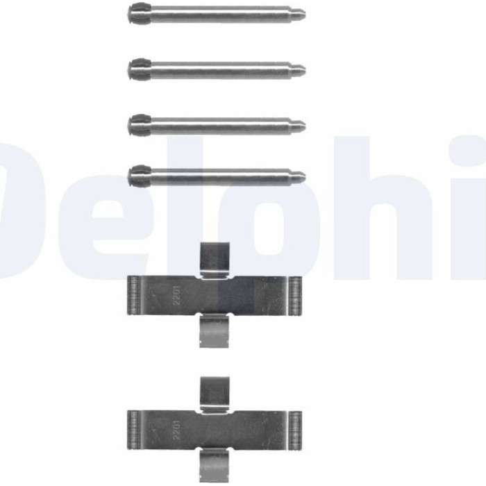 LX0093 Delphi Bremsbelag-Zubehörsatz LX0093 LX0093 Delphi Bremsbelag-Zubehörsatz LX0093