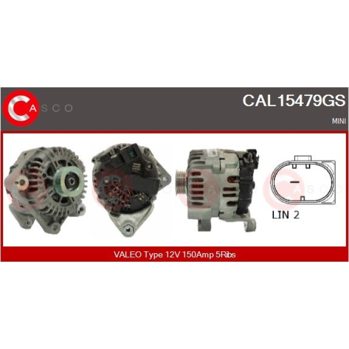 CASCO Generator CAL15479GS CASCO Generator CAL15479GS