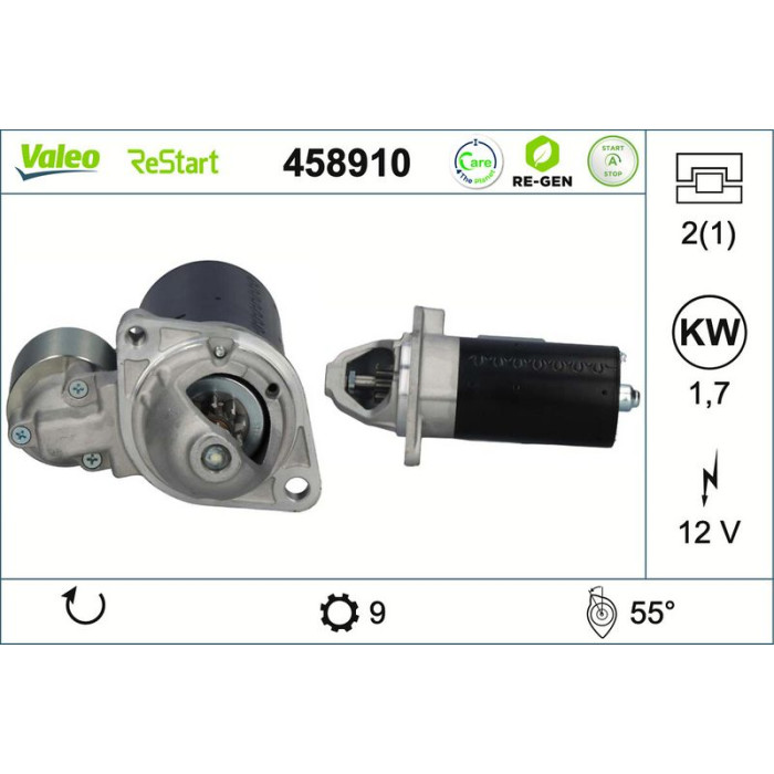 Valeo Anlasser 458910