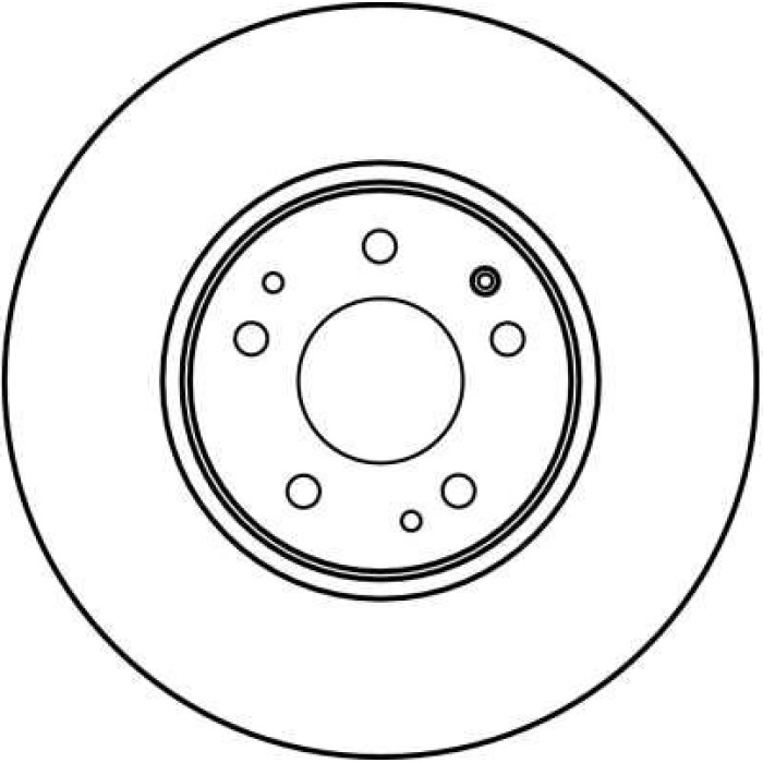 TRW Bremsscheibe DF2593 TRW Bremsscheibe DF2593