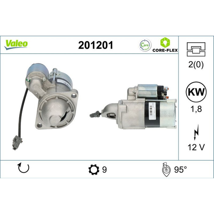 Valeo Anlasser 201201