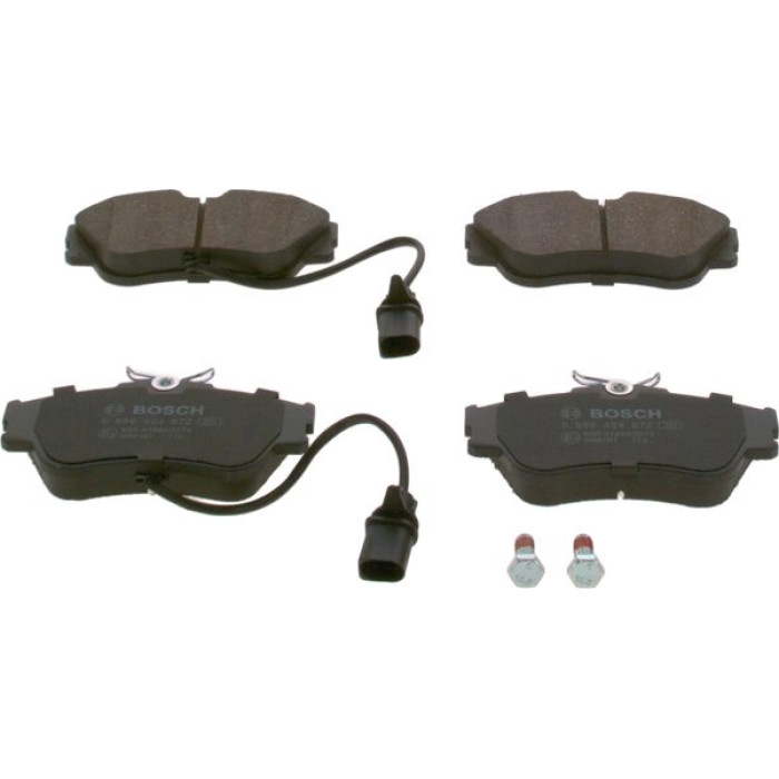 Bosch Bremsbelagsatz 0 986 424 672 Bosch Bremsbelagsatz 0 986 424 672