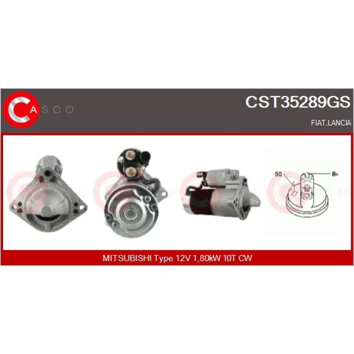CASCO Anlasser CST35289GS CASCO Anlasser CST35289GS