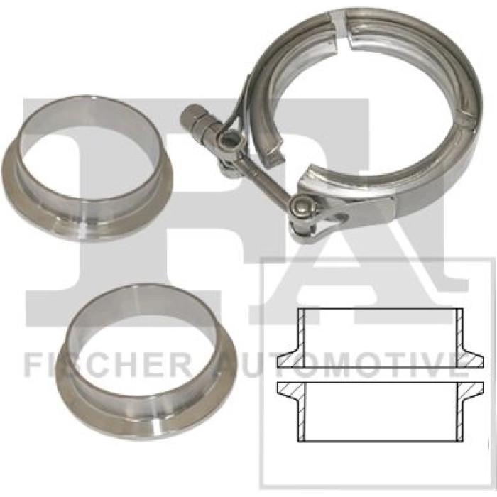 FA1 Schlauchschellen-Sortiment 008-508 FA1 Schlauchschellen-Sortiment 008-508
