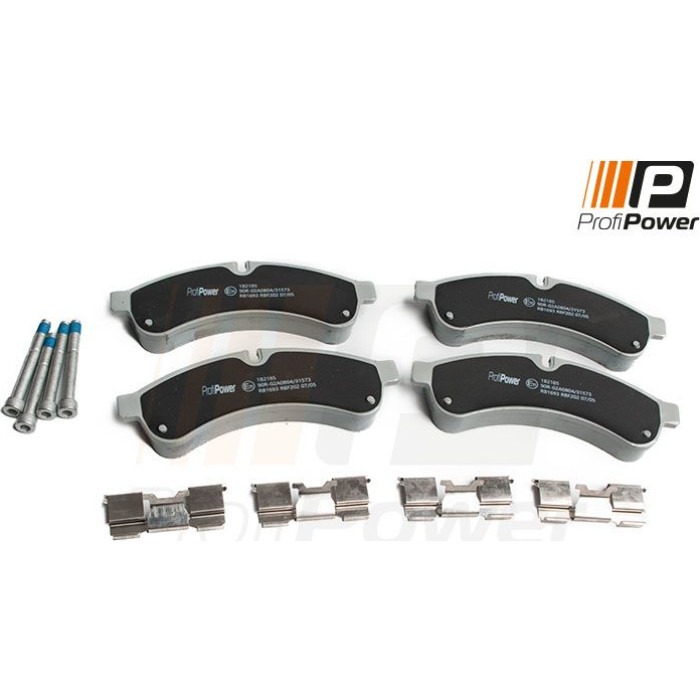 Profipower Bremsbelagsatz 1B2185 Profipower Bremsbelagsatz 1B2185