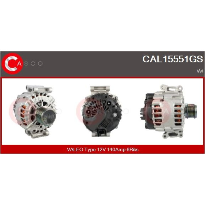 CASCO Generator CAL15551GS CASCO Generator CAL15551GS