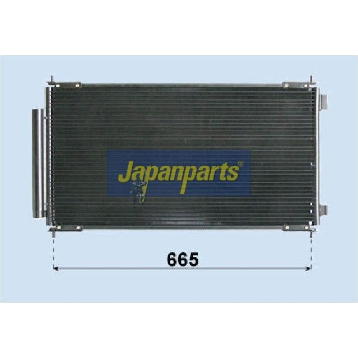 Japanparts Klimaanlagenkühler CND193018 Japanparts Klimaanlagenkühler CND193018