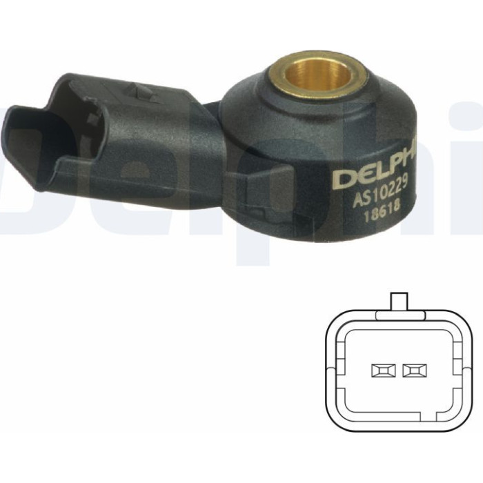 Delphi Klopfsensor AS10229 Delphi Klopfsensor AS10229