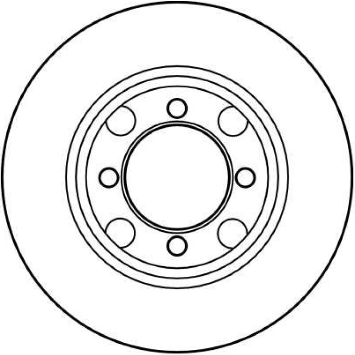 TRW Bremsscheibe DF2607