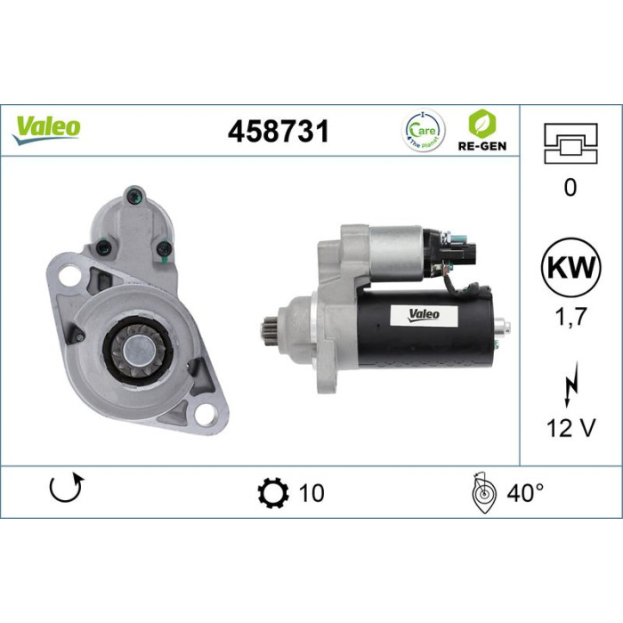 Valeo Anlasser 458731